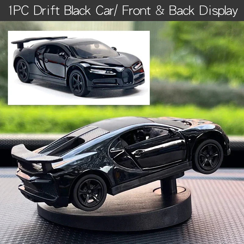Drift Car Dashboard Swing Toy - Cool Sports Race Ornament for Car Interior Decor